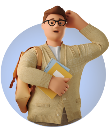 confused male student avatar
