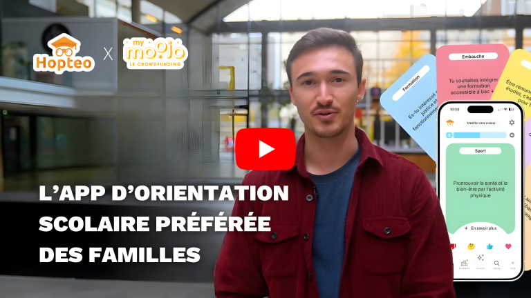 Antoine Landraing dans la vidéo de présentation du crowdfunding avec mymoojo